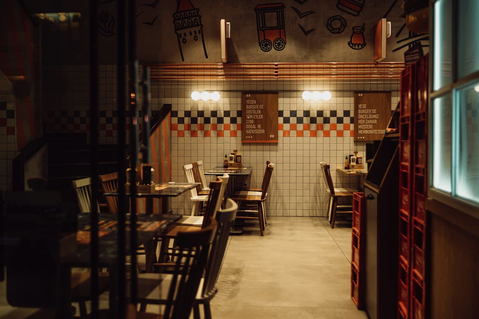 Elegant restaurant interior
