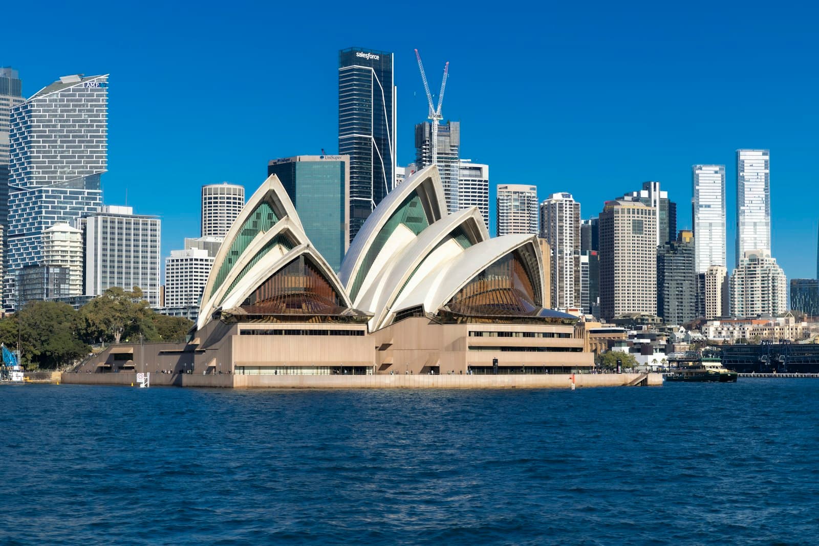 Sydney Opera House and city skyline